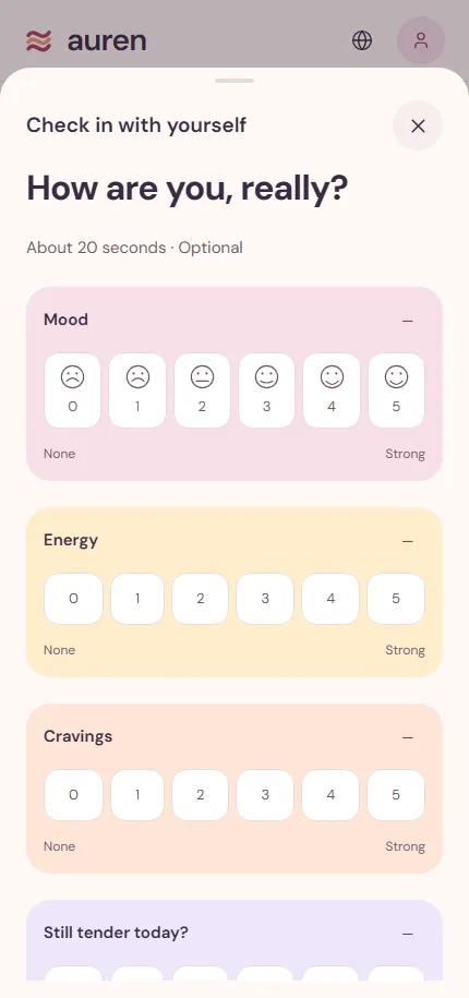 Auren — the daily check-in