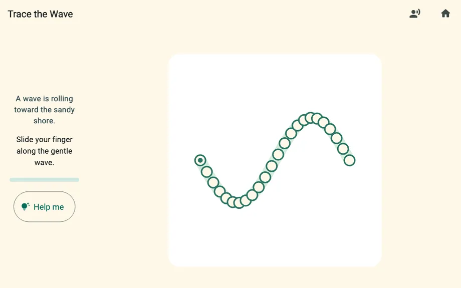 Pivumo — trace the Wave, in Ocean World