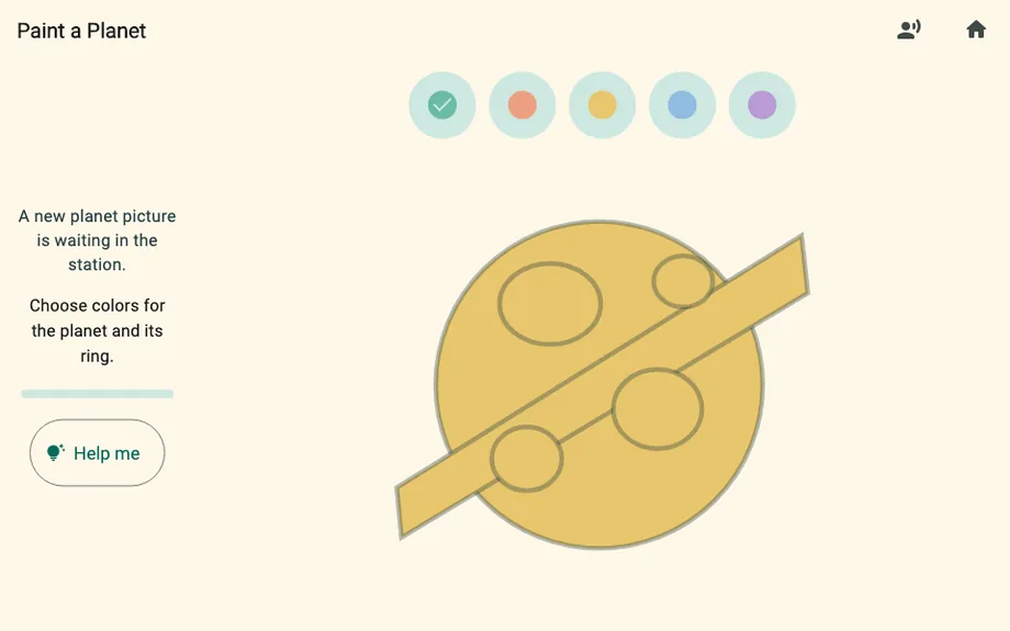 Pivumo — paint a Planet, on the Space Station